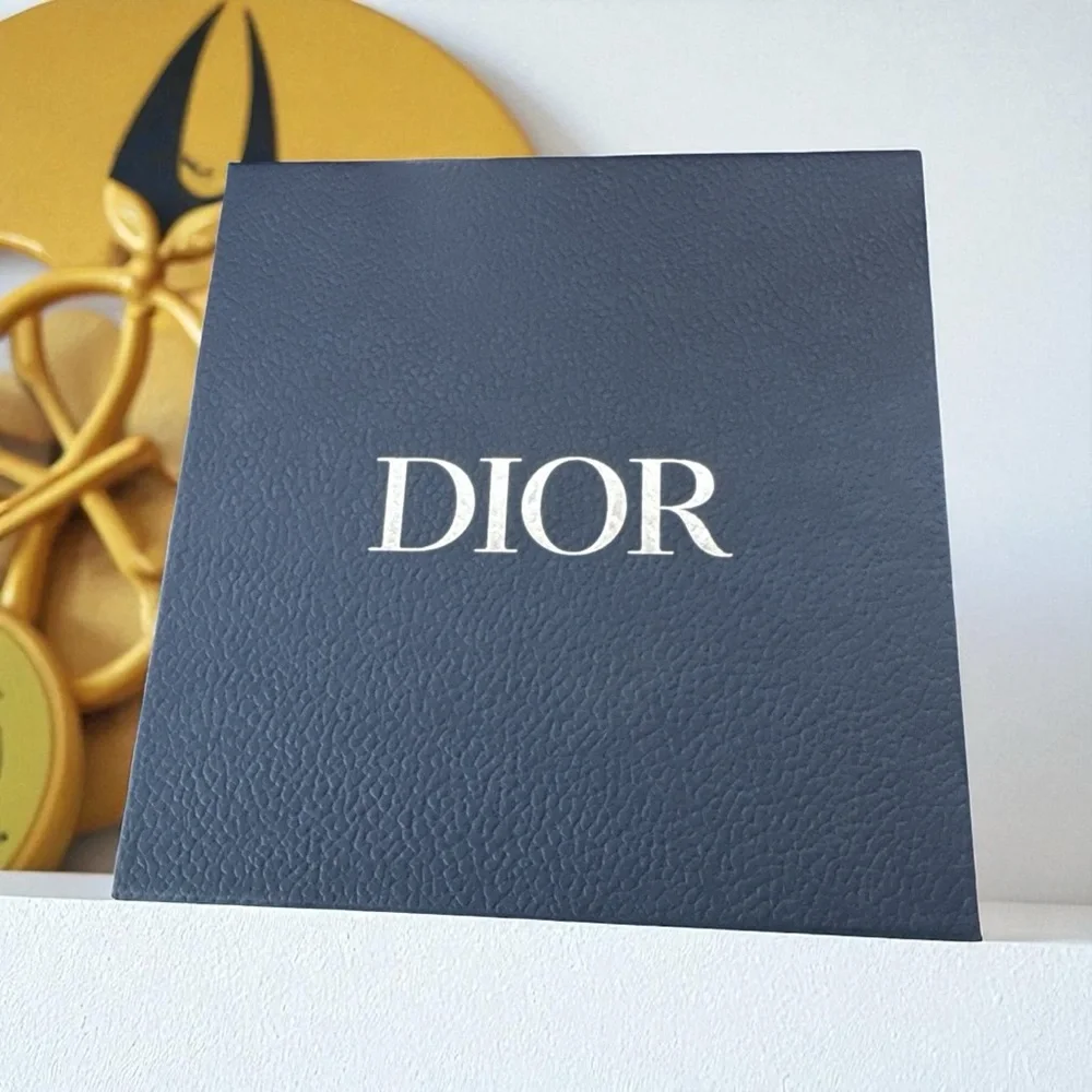 Dior Textured navy Box (empty box) gift box or storage box